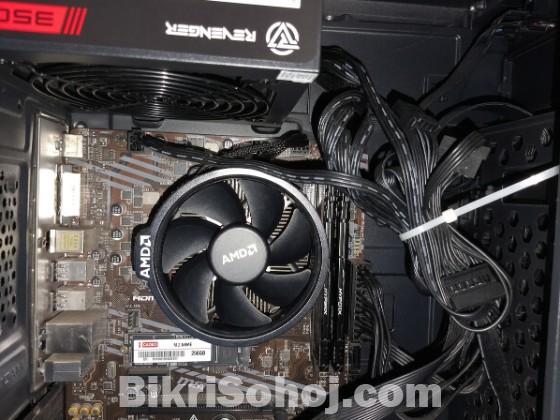 AMD RYZEN 5 5600G , 16GB DDR4 RAM 3200MHZ, 256GB NVME SSD